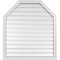 Ekena Millwork Octagonal Top Surface Mount PVC Gable Vent w/ 2"W x 2"P Brickmould Sill Frame, 36"W x 40"H GVPOT36X4003SF - alternate 1